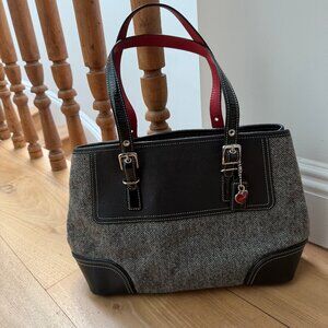 Vintage Coach Herringbone Bag